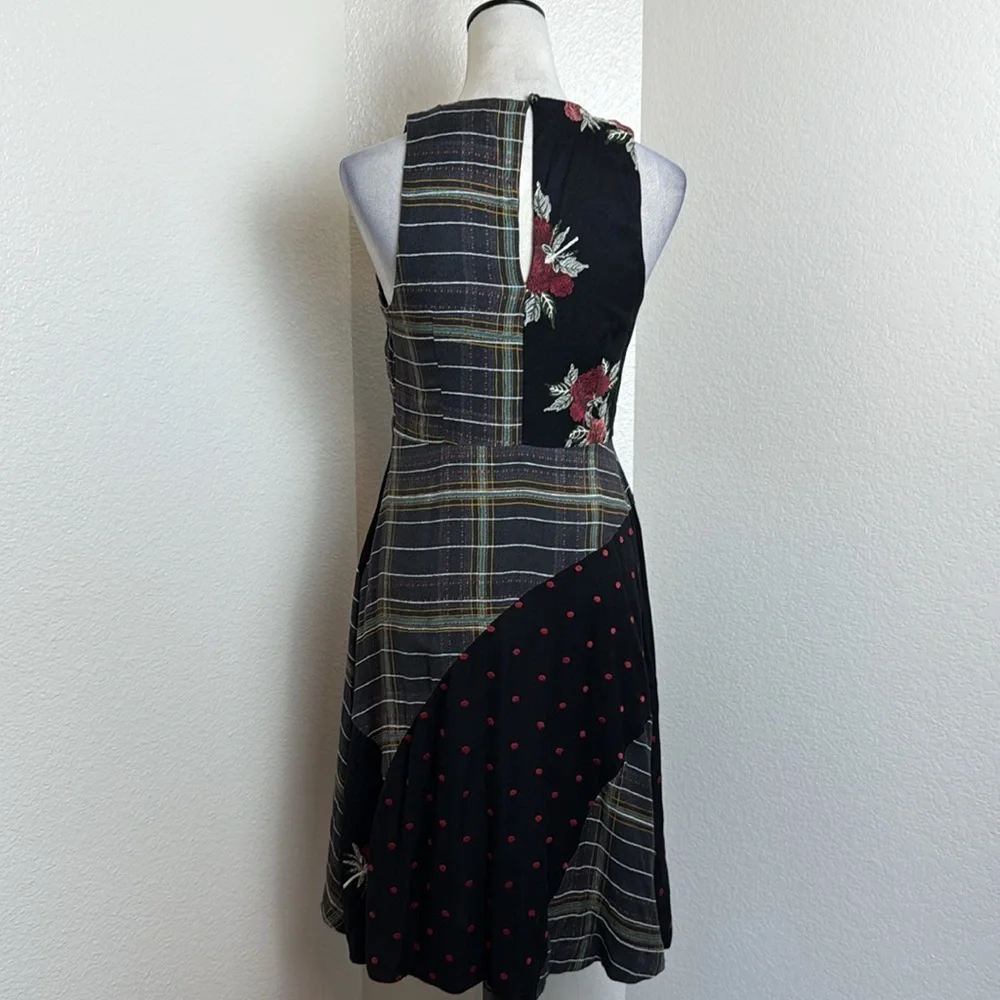 Anthropologie X Mauve Patterned Bliss Dress Size 6 NWOT - Picture 5 of 10